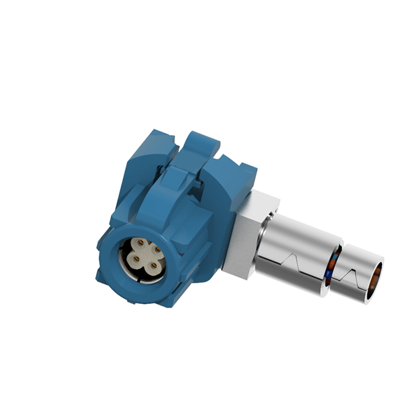 Cable Connector,Single,Right Angle